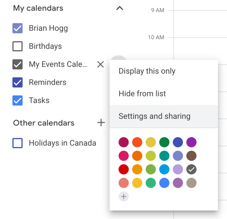 How to add your Google Calendar events in a Mailchimp campaign