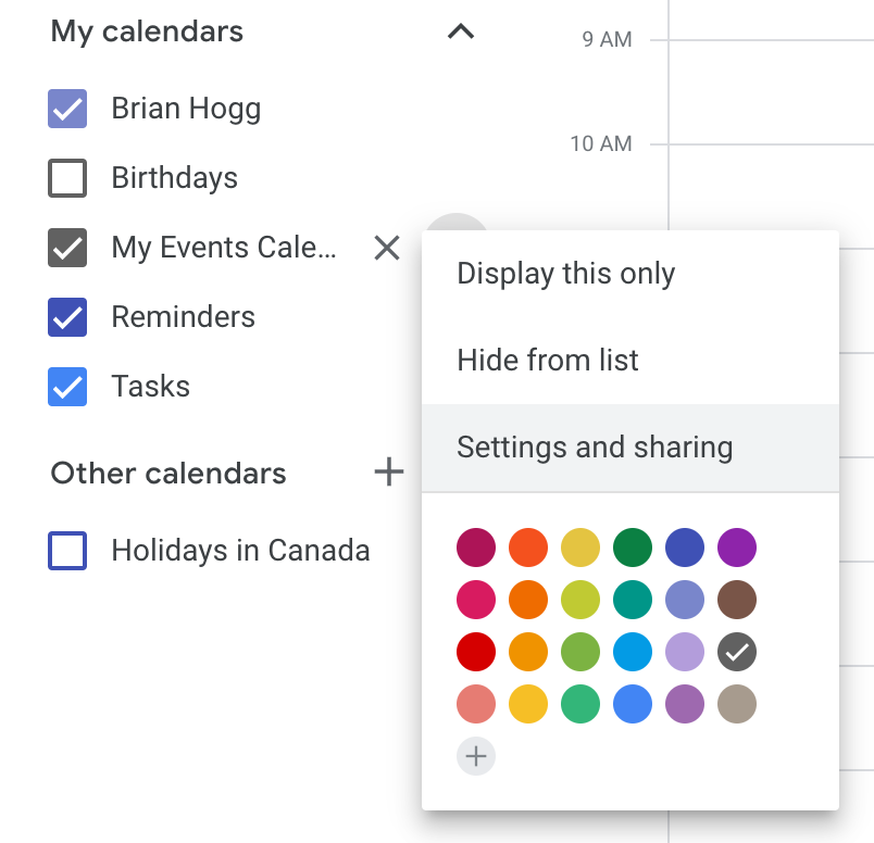 How to add your Google Calendar events into a Mailchimp campaign