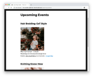 A Complete List of The Events Calendar Shortcodes